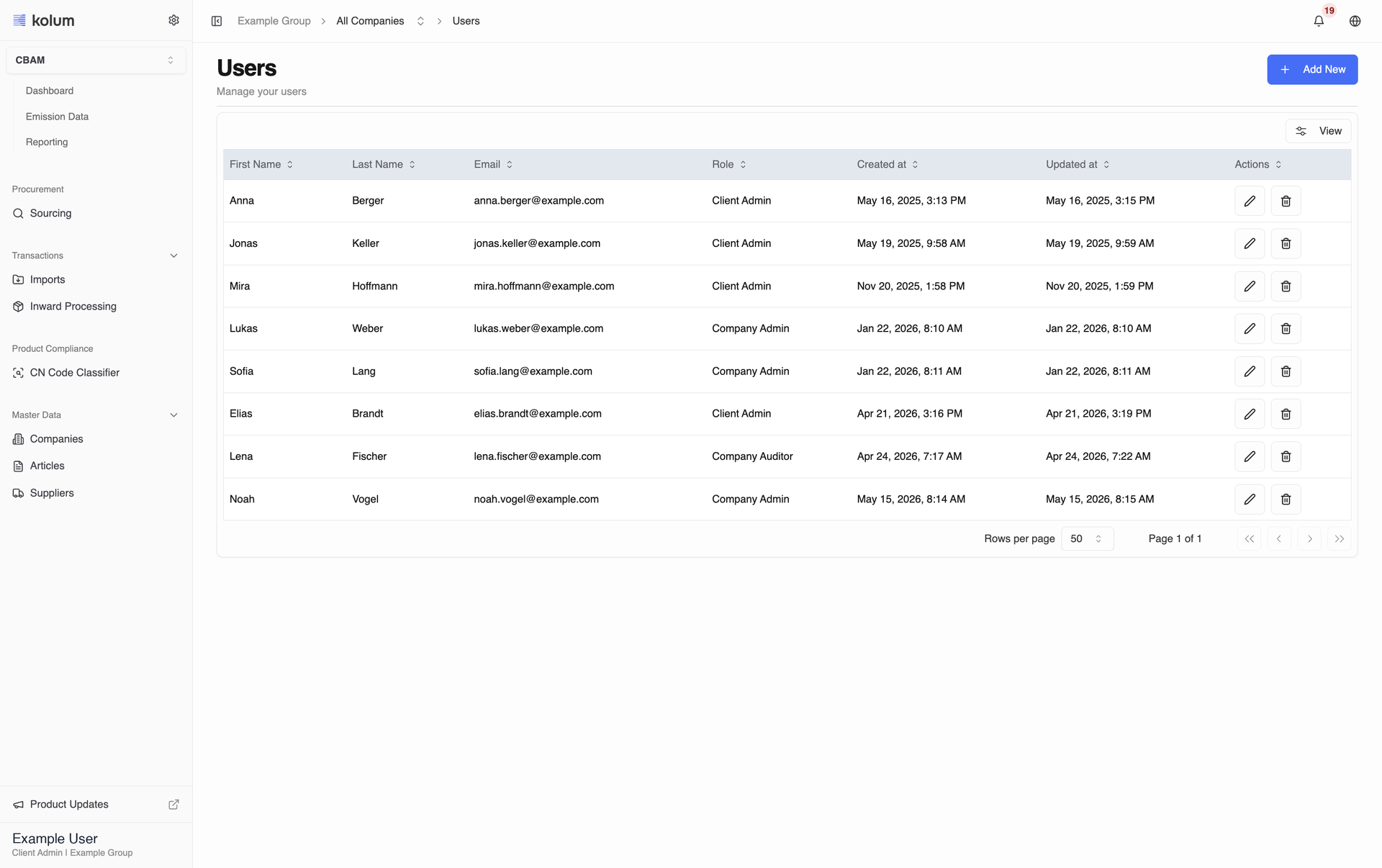 Accounts activated by email